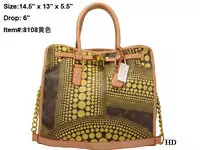 handsac louis vuitton femmes en col blanc 2013 france lv8108 jaune